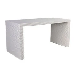Noir Manhattan Desk - Solid White