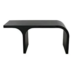 Noir Maximus Desk - Black Metal