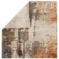 Cordelia Handmade Abstract Gray/ Tan Area Rug (8'X11') -France and So Furniture GES55 2 8fe7a552 b118 4593 901d 2000866d7100