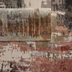 Cordelia Handmade Abstract Gray/ Red Area Rug (6'X9') -France and So Furniture GES59 5 e94a7a78 351e 4af7 ac13 2129a4cd7991