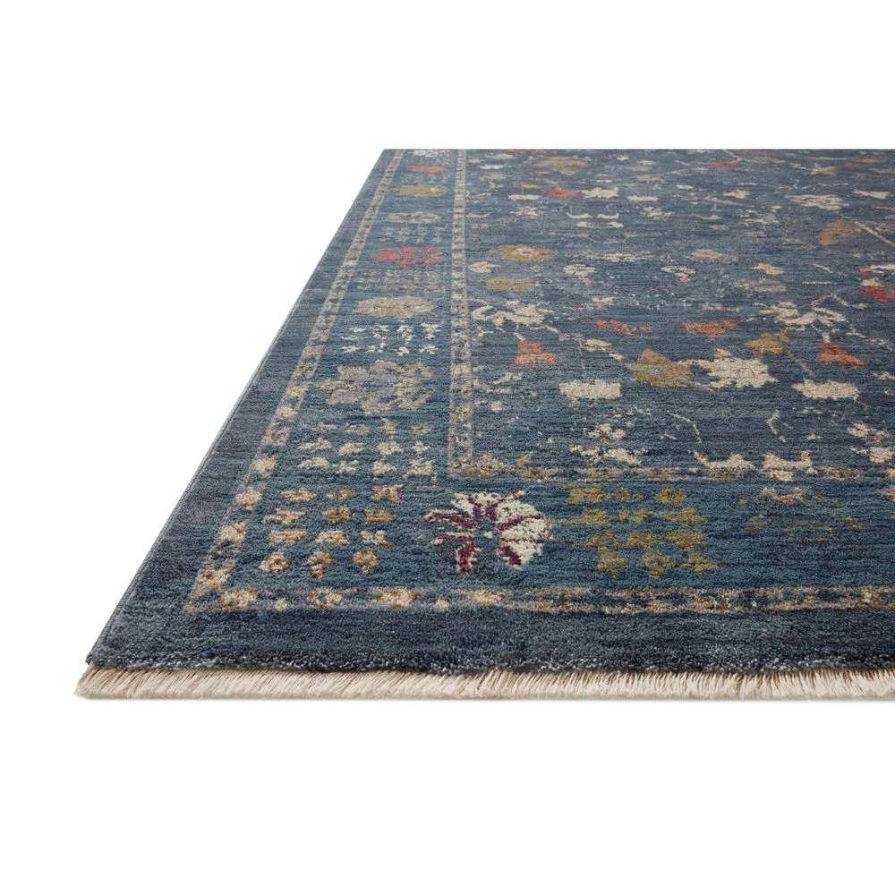 Loloi Giada Denim / Multi 2'-7" X 12'-0" Runner Rug 3 Loloi Giada Denim / Multi 2'-7" X 12'-0" Runner Rug - Image 3