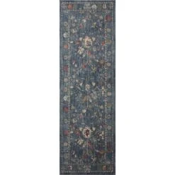 Loloi Giada Denim / Multi 2'-7" X 12'-0" Runner Rug 9 Loloi Giada Denim / Multi 2'-7" X 12'-0" Runner Rug -France and So Furniture GIADGIA 06DEML 21
