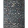 Loloi Giada Denim / Multi 2'-7" X 12'-0" Runner Rug