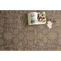 Magnolia Home By Joanna Gaines X Loloi Gloria Bark / Khaki 5'-0" X 7'-6" Area Rug -France and So Furniture GLORGLO 01BSKH 4 9b3dd30c 0617 40d4 8bd1 c563787823dc