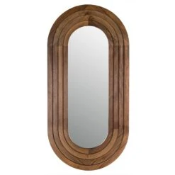 Noir New Fuss Mirror - Walnut - Dark Walnut