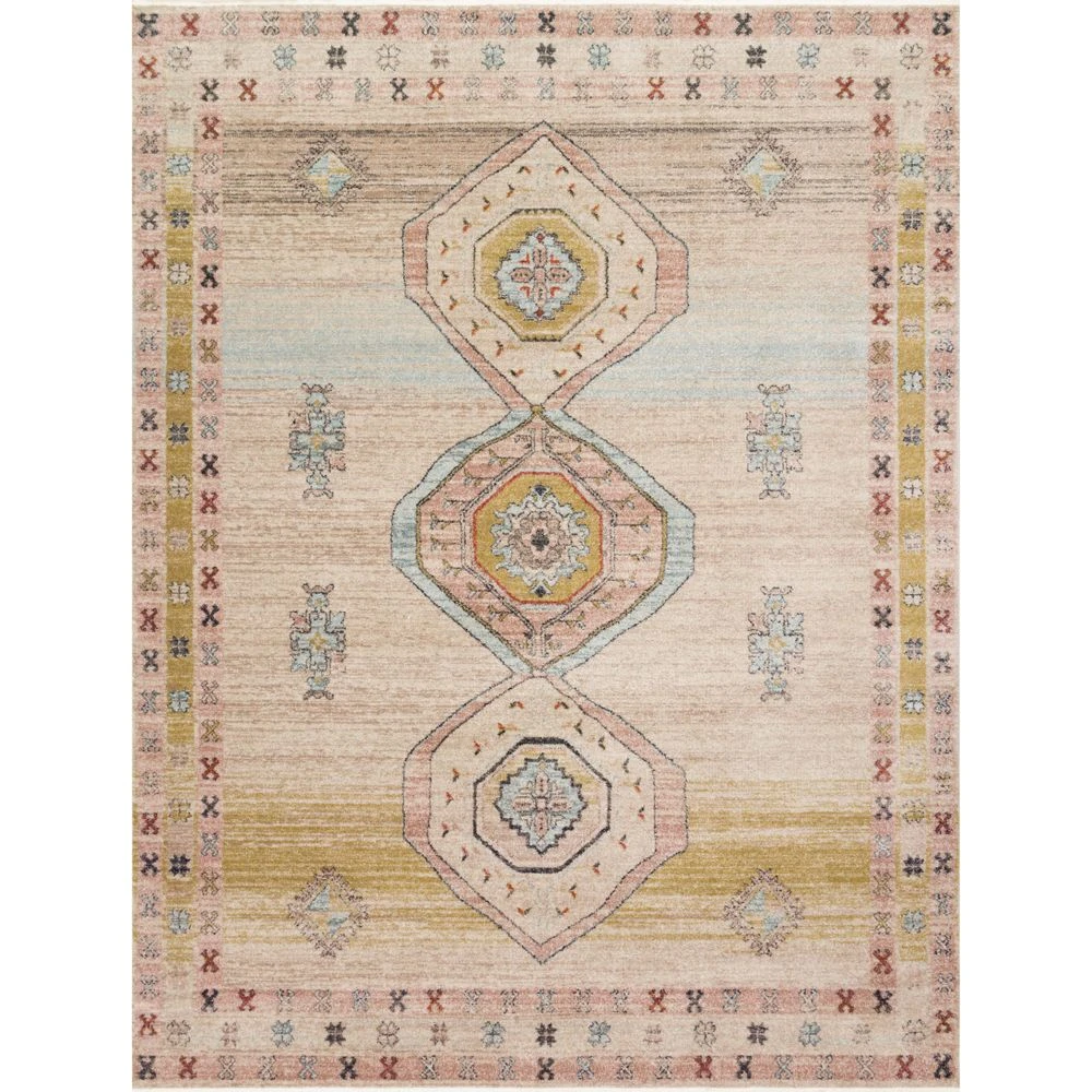 Magnolia Home By Joanna Gaines X Loloi Graham Antique Ivory / Multi 2'-3" X 10'-0" Runner Rug 1 Magnolia Home By Joanna Gaines X Loloi Graham Antique Ivory / Multi 2'-3" X 10'-0" Runner Rug