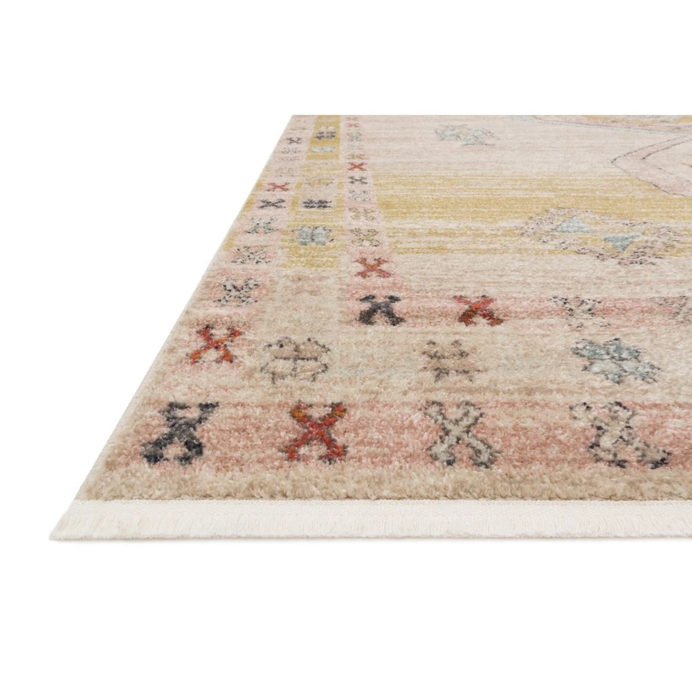 Magnolia Home By Joanna Gaines X Loloi Graham Antique Ivory / Multi 2'-3" X 10'-0" Runner Rug 3 Magnolia Home By Joanna Gaines X Loloi Graham Antique Ivory / Multi 2'-3" X 10'-0" Runner Rug - Image 3