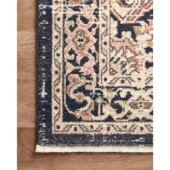 Magnolia Home By Joanna Gaines X Loloi Graham Coral / Navy 2'-3" X 10'-0" Runner Rug 5 Magnolia Home By Joanna Gaines X Loloi Graham Coral / Navy 2'-3" X 10'-0" Runner Rug -France and So Furniture GRAHGRA 06CONV 25 b53614bb 1032 4159 a7c7 6710c9888807