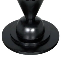 Noir Varick Dining Table - Hand Rubbed Black -France and So Furniture GTAB5001HB 3