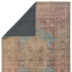 Rosenheim Lester + Vacherie Medallion Red/ Blue Area Rug (9'X12') -France and So Furniture HBL08 2 5f530483 3236 4221 ae9b f54528b51bd3