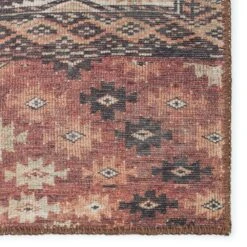 Rosenheim Lester + Minerva Tribal Brown/ Terracotta Area Rug (9'X12') -France and So Furniture HBL09 3 1d583b67 34dc 4ea8 95cf e3e25f04c3d7
