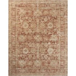 Loloi Heritage Brick / Multi 2'-5" X 12'-0" Runner