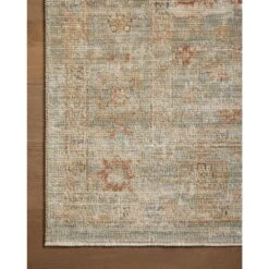 Loloi Heritage Aqua / Terracotta 13' X 16' Area Rug -France and So Furniture HERTHER 06AQTC 25 cfa68c14 0e84 45f1 b0b3 3707c3258052