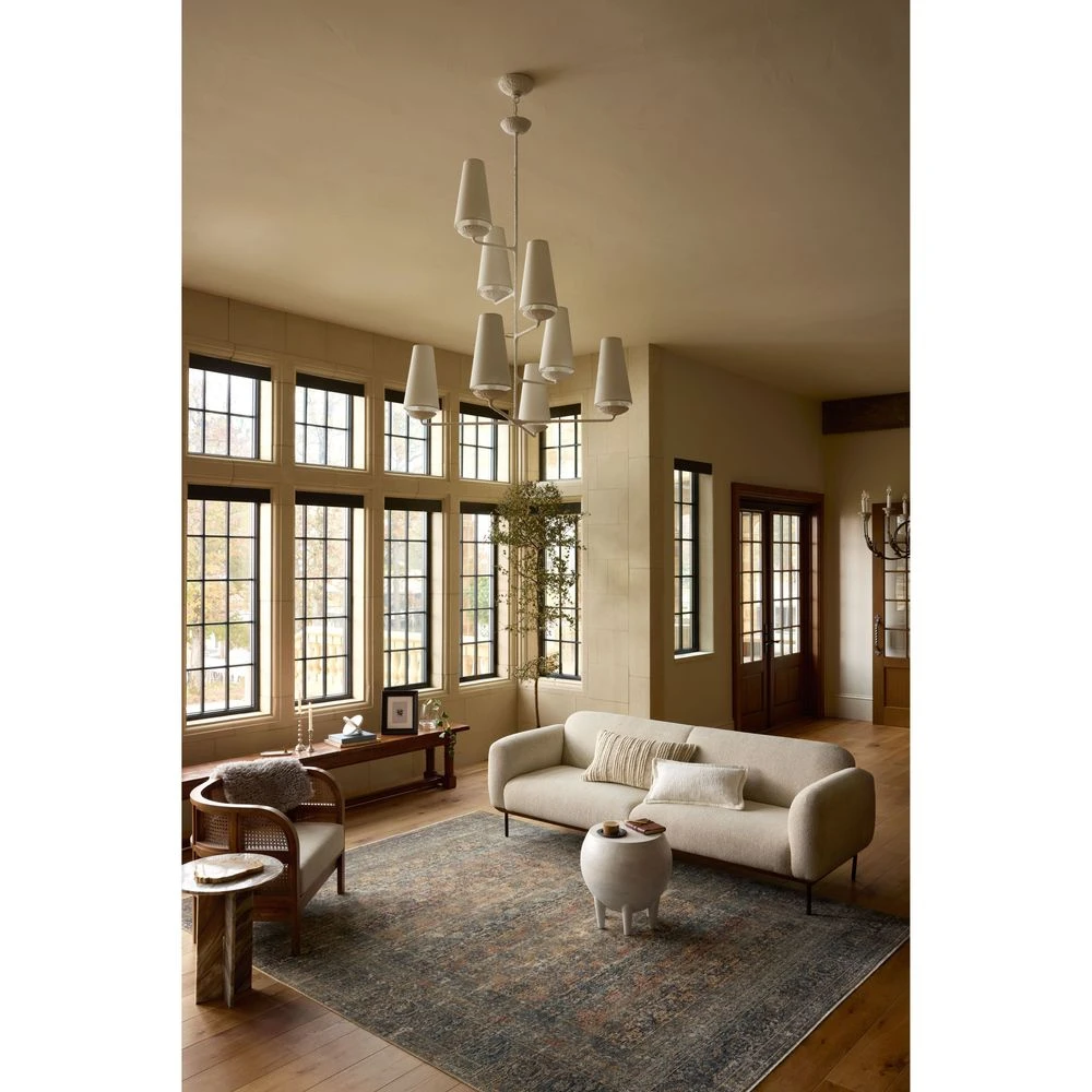 Loloi Heritage Midnight / Multi 3'-0" X 5'-0" Accent Rug 2 Loloi Heritage Midnight / Multi 3'-0" X 5'-0" Accent Rug - Image 2