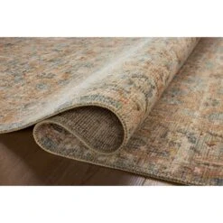 Loloi Heritage Ocean / Sand 10'-0" X 10'-0" Square Area Rug -France and So Furniture HERTHER 15OCSA 24 2952a0dc 913b 4795 a2da 4b038c5d89fc