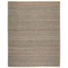 Rosenheim Lester + Rosier Handmade Solid Beige/ Gray Area Rug (5'X8')