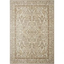 Rifle Paper Co. X Loloi Holland Khaki 7'-10" X 10'-2" Area Rug