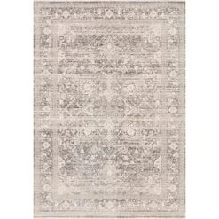 Loloi Homage Ivory / Grey 2'-6" X 10'-0" Runner Rug