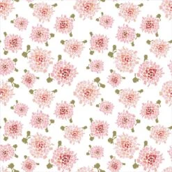 Honey & Hank Fifty States Hydrangea Wallpaper -France and So Furniture Honey Hank 50StatesHydrangea Blush