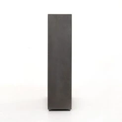 Vienne Firewood Storage - Coated Gunmetal -France and So Furniture IELE 125 SID 2
