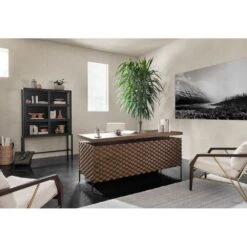 Michel Desk - Gunmetal -France and So Furniture IFAL 040 HOV 1