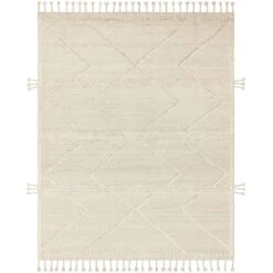 Loloi Iman Beige / Ivory 9'-6" X 13'-6" Area Rug