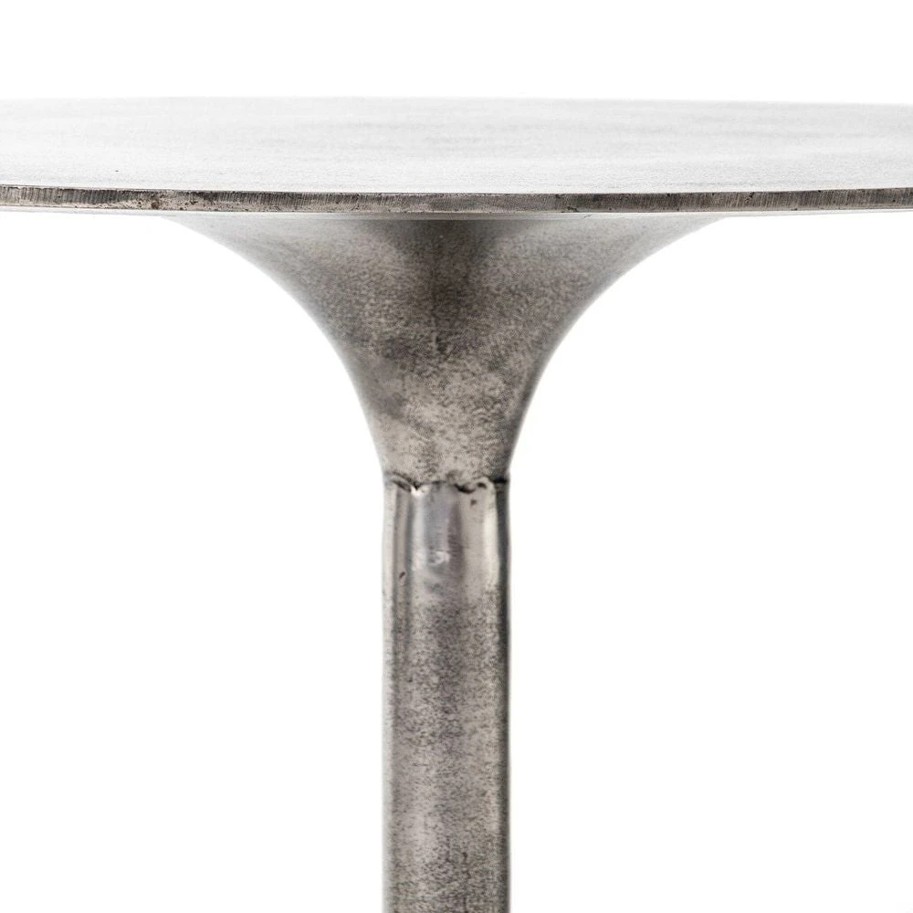 Morrow Counter Table - Raw Antique Nickel 5 Morrow Counter Table - Raw Antique Nickel - Image 5