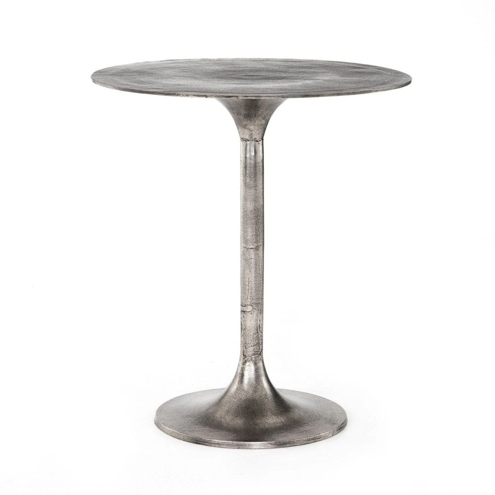 Morrow Counter Table - Raw Antique Nickel 1 Morrow Counter Table - Raw Antique Nickel