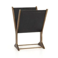 Lyndon Magazine Rack - Rustic Brass -France and So Furniture IMAR 222 DET 4