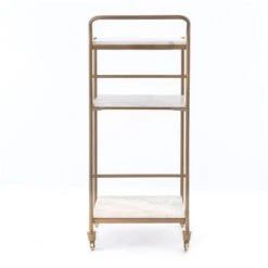 Keaton Bar Cart - Antique Brass 11 Keaton Bar Cart - Antique Brass -France and So Furniture IMAR 69 BCK 1