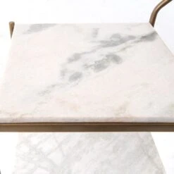 Keaton Bar Cart - Antique Brass 10 Keaton Bar Cart - Antique Brass -France and So Furniture IMAR 69 DET 2