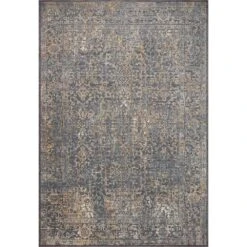 Loloi Indra Graphite / Sunset 2'-6" X 8'-0" Runner Rug