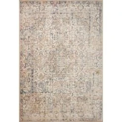Loloi Indra Ivory / Multi 3'-7" X 5'-7" Accent Rug