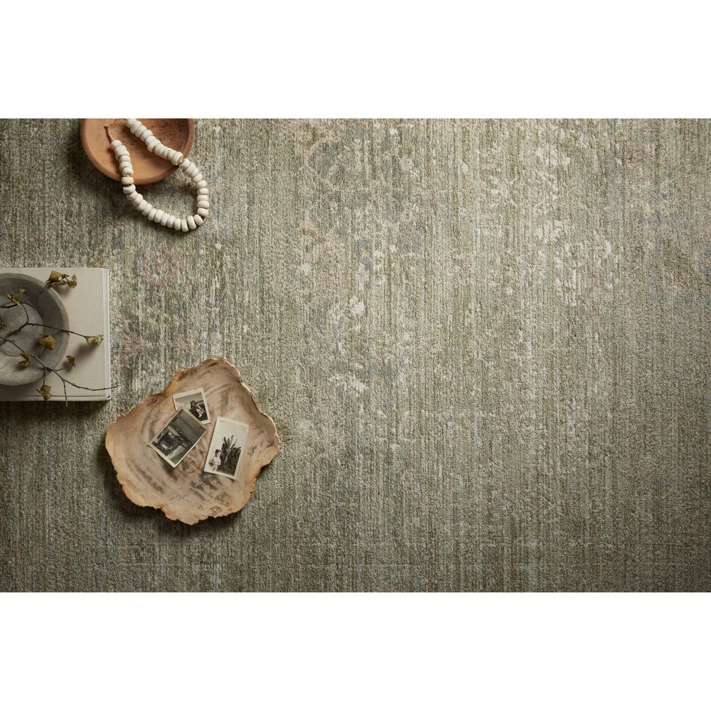 Loloi Indra Sage / Natural 6'-3" X 9' Area Rug 3 Loloi Indra Sage / Natural 6'-3" X 9' Area Rug - Image 3