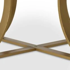 Torrance Dining Table - Polished White Marble -France and So Furniture IRCK 144 DET 5 f988bc1d 40f7 4c46 9380 ab2b57bc5977