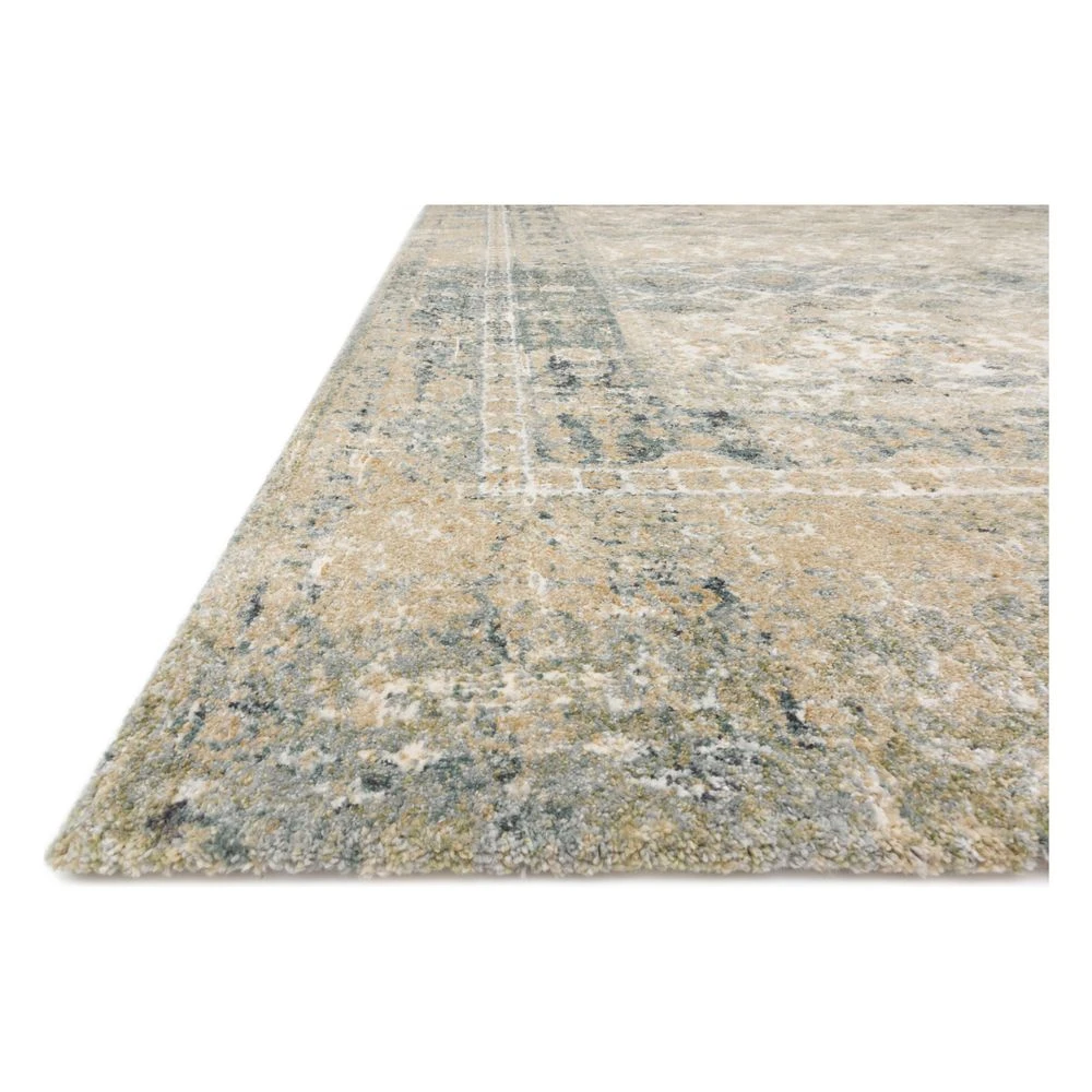 Magnolia Home By Joanna Gaines X Loloi James Sand / Ocean 2'-7" X 13' Runner Rug 2 Magnolia Home By Joanna Gaines X Loloi James Sand / Ocean 2'-7" X 13' Runner Rug - Image 2