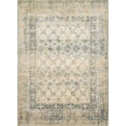 Magnolia Home By Joanna Gaines X Loloi James Sand / Ocean 2'-7" X 13' Runner Rug
