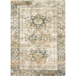 Magnolia Home By Joanna Gaines X Loloi James Ivory / Multi 2'-7" X 7'-8" Runner Rug