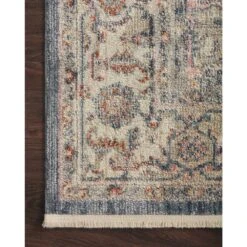 Magnolia Home By Joanna Gaines X Loloi Janey Indigo / Multi 7'-10" X 10'-10" Area Rug -France and So Furniture JANYJAY 03INML 25 f2488e62 c0b8 44c7 af6c 5e611fd8648b