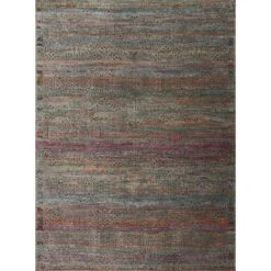Loloi Javari Charcoal / Sunset 9'-6" X 12'-6" Area Rug