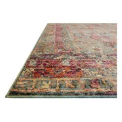 Loloi Javari Slate / Berry 2'-6" X 10'-0" Runner Rug -France and So Furniture JAVRJV 03SLBY 18