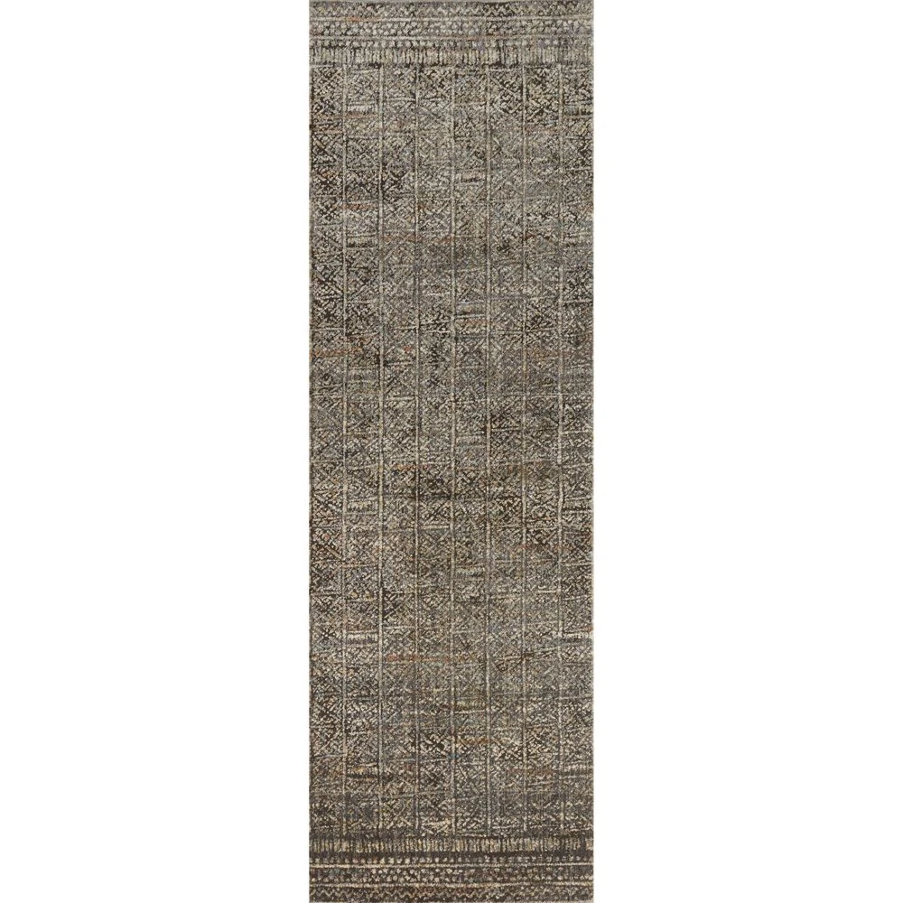 Loloi Javari Charcoal / Silver 5'-3" X 7'-4" Area Rug 3 Loloi Javari Charcoal / Silver 5'-3" X 7'-4" Area Rug - Image 3