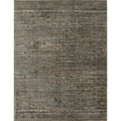 Loloi Javari Charcoal / Silver 5'-3" X 7'-4" Area Rug