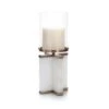 Callen Candleholder - White - Stone