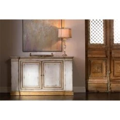 Glass Swirl Table Lamp - Clear,Silver,Tan -France and So Furniture JRL 8871 7