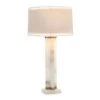 Onyx Cross Table Lamp - Off White,White