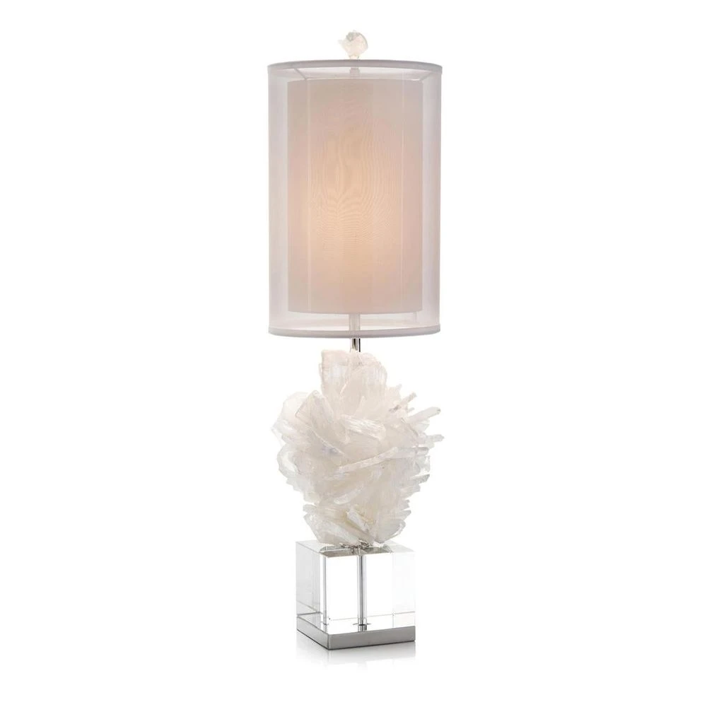 Celene Table Lamp - Grey, Silver, White 1 Celene Table Lamp - Grey, Silver, White