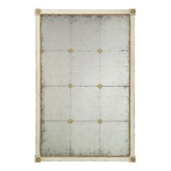 Lanier Mirror - White