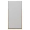 Caspian Mirror - Gold - Beech Wood