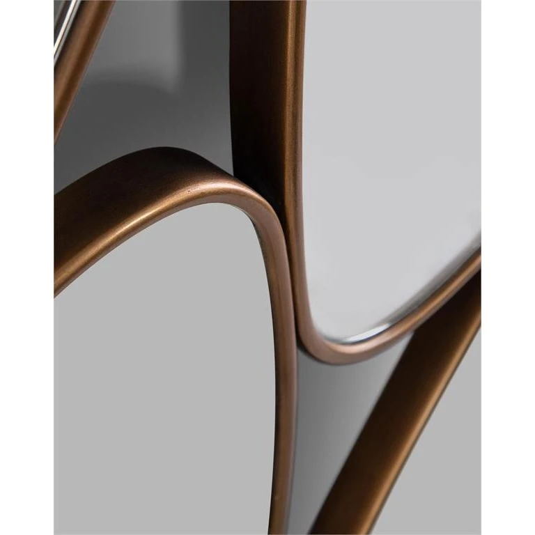 Solis Mirror - Quad Pane - Gold 2 Solis Mirror - Quad Pane - Gold - Image 2